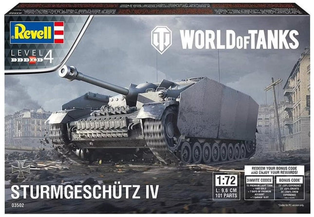 Sturmgeschütz Iv "World Of Tanks" - 3502, 3502 van Revell te koop bij Speldorado !