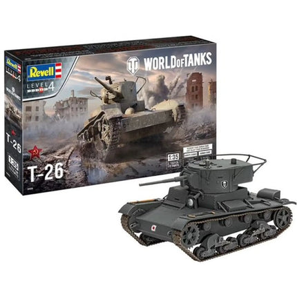 Dit is een foto van het spel T-26 World Of Tanks te koop bij Speldorado Spellenwinkel Delft