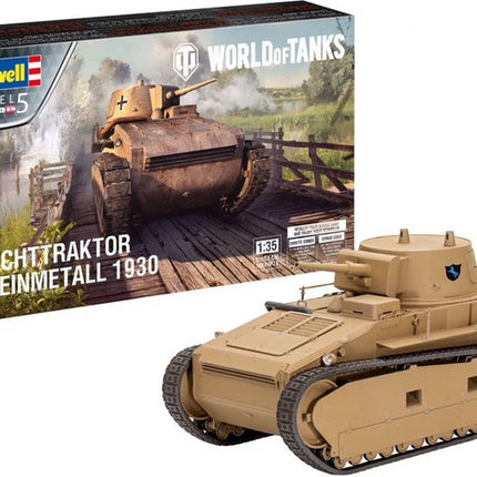 Dit is een foto van het spel Leichttraktor Rheinmetall 1930 World Of Tanks - 3506 te koop bij Speldorado Spellenwinkel Delft