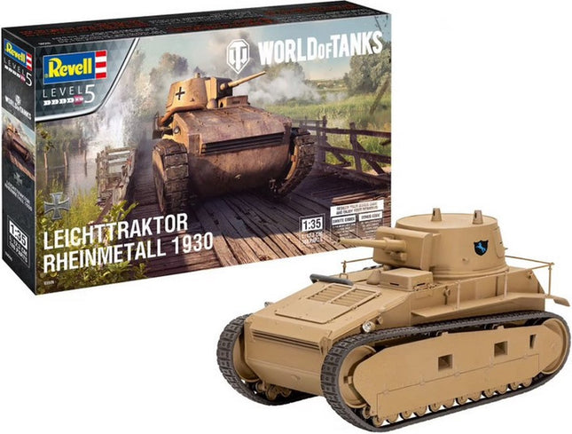 Leichttraktor Rheinmetall 1930 "World Of Tanks" - 3506, 3506 van Revell te koop bij Speldorado !