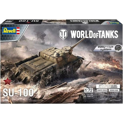 Dit is een foto van het spel Su-100 World Of Tanks Easy-Click-System te koop bij Speldorado Spellenwinkel Delft