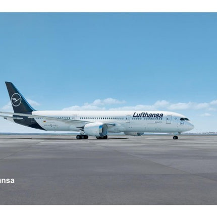 Dit is een foto van het spel Boeing 787-9 Dreamliner Lufthansa te koop bij Speldorado Spellenwinkel Delft