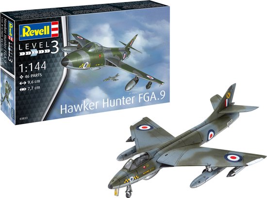 Hawker Hunter Fga.9 - 3833, 3833 van Revell te koop bij Speldorado !