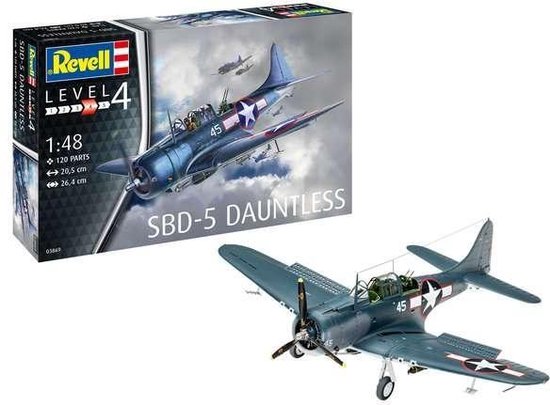 Sbd-5 Dauntless - 3869, 3869 van Revell te koop bij Speldorado !