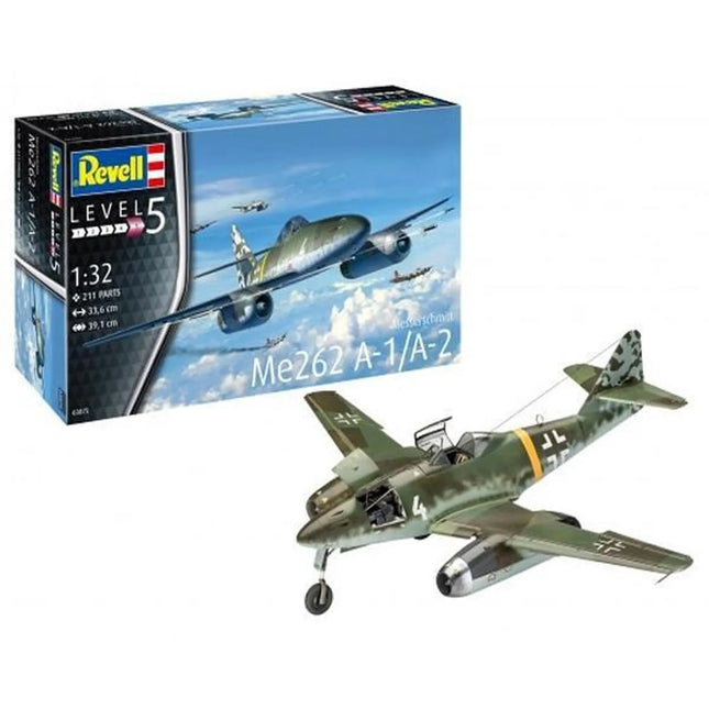 03875 - Messerschmitt Me262 A-1/A-2 Schwalbe, 3875 van Revell te koop bij Speldorado !