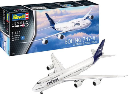 Dit is een foto van het spel Boeing 747-8 Lufthansa New Livery - 3891 te koop bij Speldorado Spellenwinkel Delft