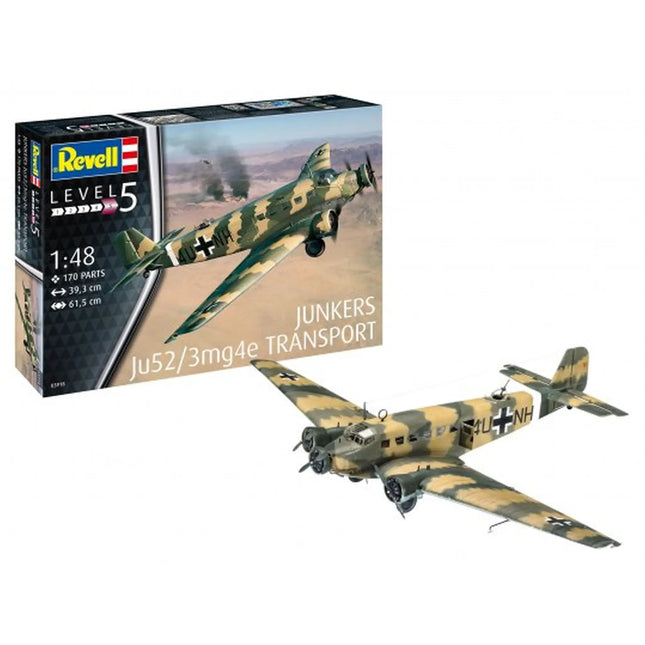 Junkers Ju52/3Mg4E Transport, 3918 van Revell te koop bij Speldorado !