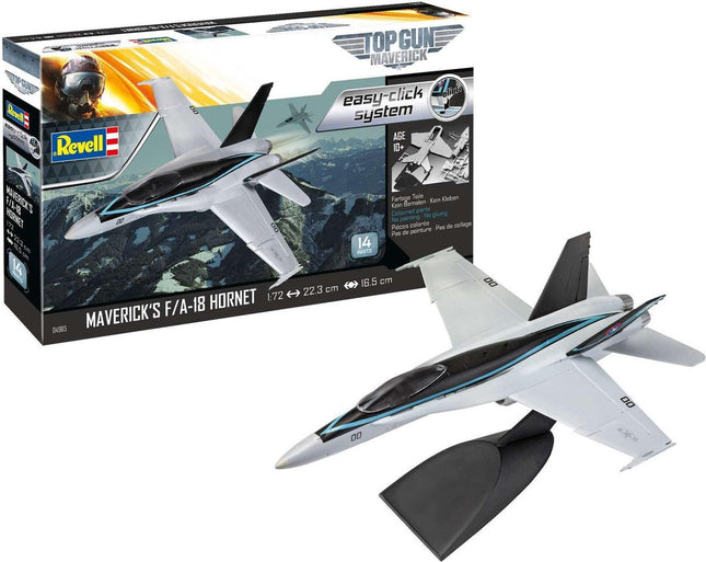 Maverick'S F/A-18 Hornet "Top Gun" Easy-Click-Syst - 4965, 4965 van Revell te koop bij Speldorado !