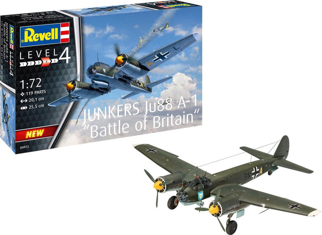 Junkers Ju88 A-1 "Battle Of Britain" - 4972, 4972 van Revell te koop bij Speldorado !