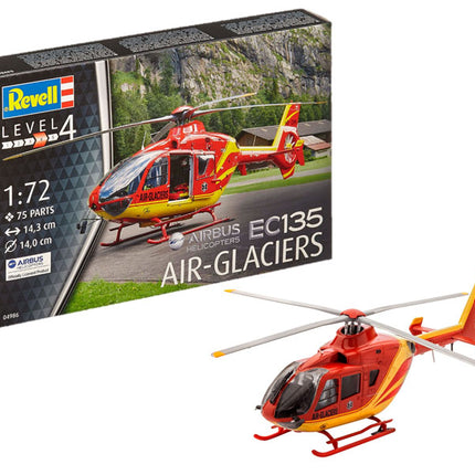 Dit is een foto van het spel Airbus Helicopters Ec135 Air-Glaciers - 4986 te koop bij Speldorado Spellenwinkel Delft