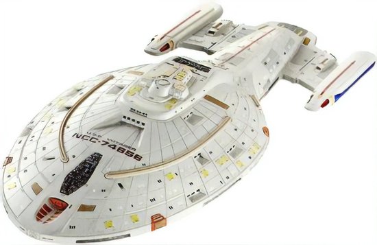 Dit is een foto van het spel U.S.S. Voyager Ncc-74656 (Star Trek: Voyager) - 4992 te koop bij Speldorado Spellenwinkel Delft