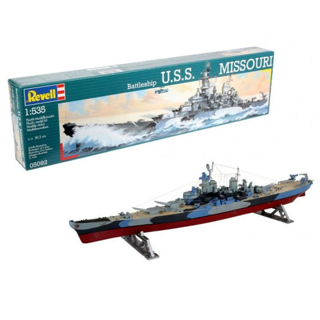 Dit is een foto van het spel Battleship U.S.S. Missouri te koop bij Speldorado Spellenwinkel Delft