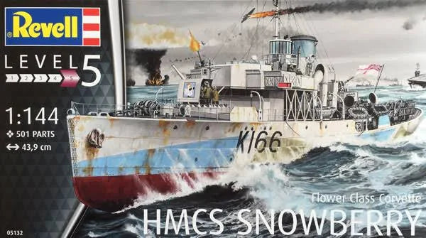 Flower Class Corvette "Hmcs Snowberry" - 5132, 5132 van Revell te koop bij Speldorado !