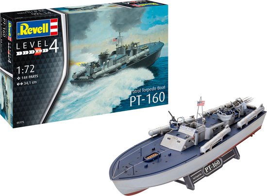 Patrol Torpedo Boat Pt-160 - 5175, 5175 van Revell te koop bij Speldorado !