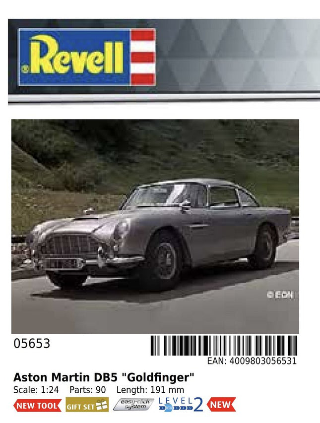 Gift Set James Bond "Aston Martin Db5" - 5653, 5653 van Revell te koop bij Speldorado !