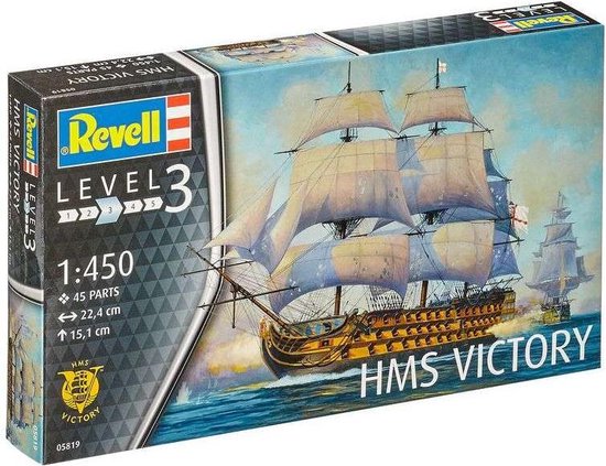 Dit is een foto van het spel HMS Victory te koop bij Speldorado Spellenwinkel Delft