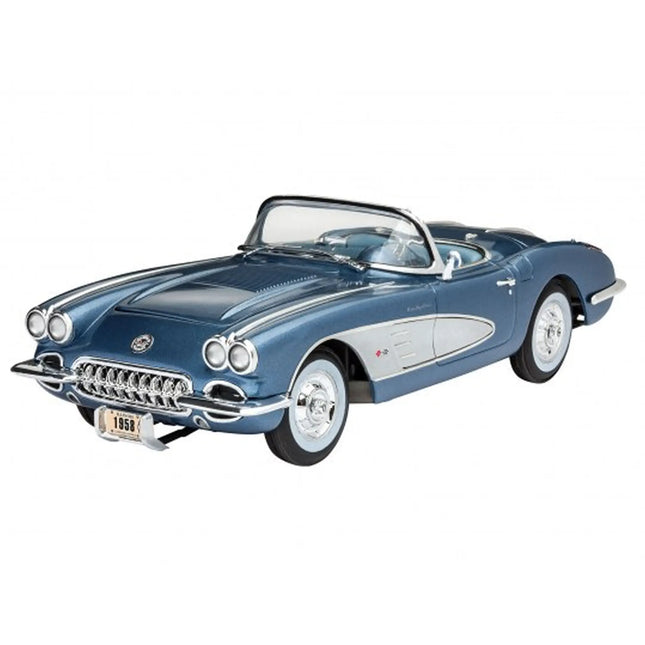 58 Corvette Roadster, 7037 van Revell te koop bij Speldorado !