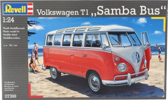 Volkswagen T1 "Samba Bus" - 7399, 7399 van Revell te koop bij Speldorado !