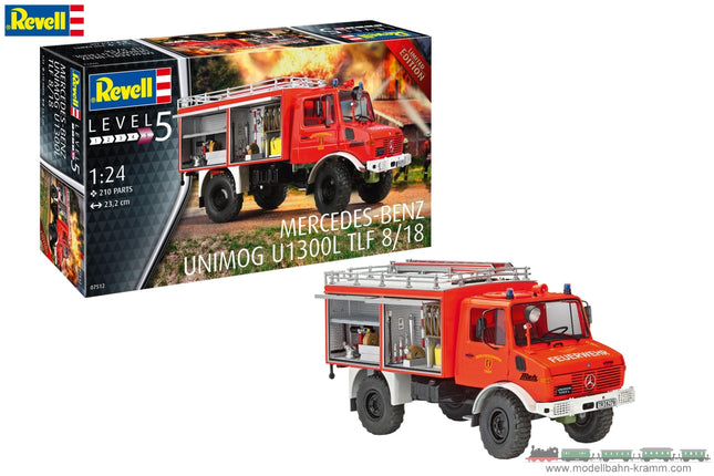 Mercedes-Benz Unimog U 1300 L Tlf 8/18 - 7512, 7512 van Revell te koop bij Speldorado !