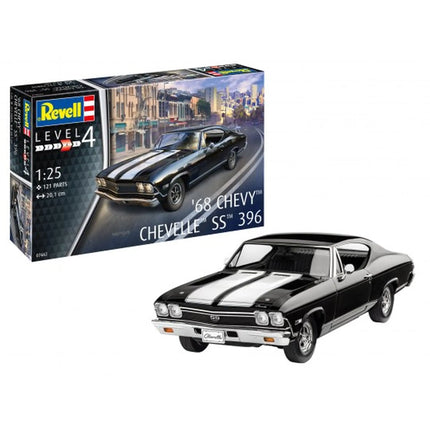 Dit is een foto van het spel 1968 Chevy Chevelle Ss 396 te koop bij Speldorado Spellenwinkel Delft