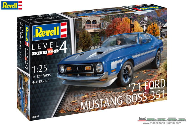 71 Ford Mustang Boss 351 - 7699, 7699 van Revell te koop bij Speldorado !