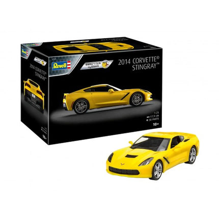 Dit is een foto van het spel 2014 Corvette Stingray (Easy-Click) groot te koop bij Speldorado Spellenwinkel Delft