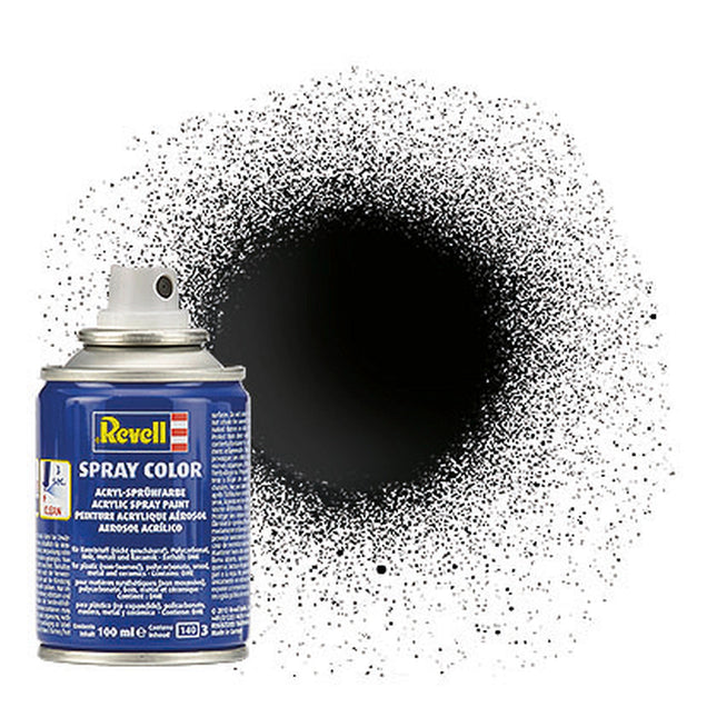 Dit is een foto van het spel Spray Schwarz, Glänzend te koop bij Speldorado Spellenwinkel Delft