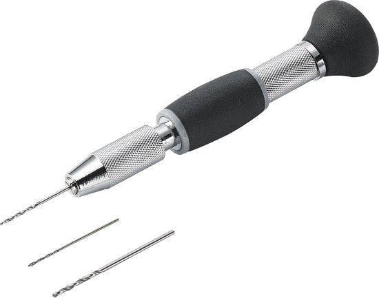 Revell Hand Drill (Pin Vice) W/3X Bits(.7/1/1.3Mm) - 39064, 39064 van Revell te koop bij Speldorado !