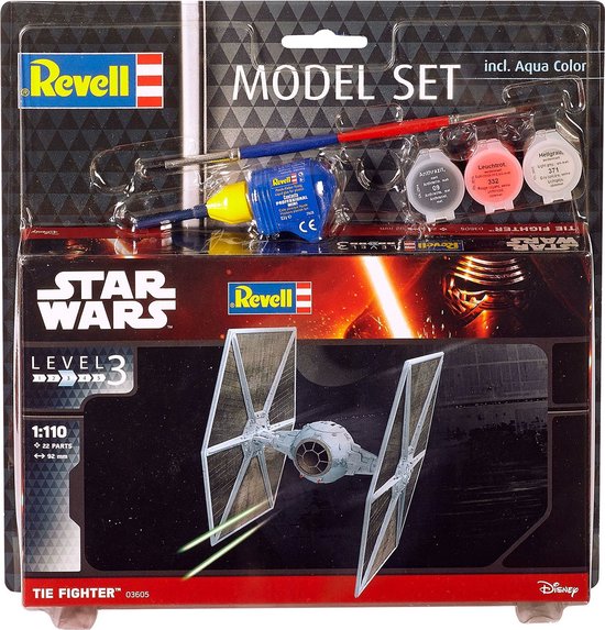 Model Set Tie Fighter - 63605, 63605 van Revell te koop bij Speldorado !