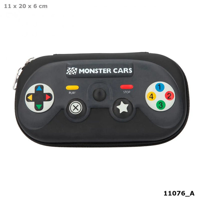 Monster Cars Etui Controller Zwart, 11076 van Depeche te koop bij Speldorado !