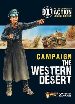 Western Desert Campaign Book voor Bolt Action - boeken rulebook schaal 1:58 miniatuur