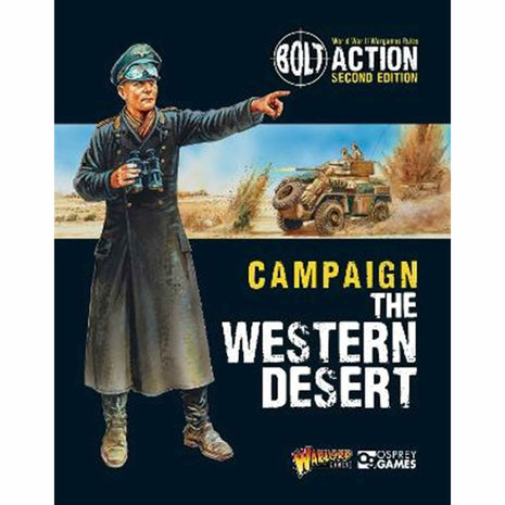 Western Desert Campaign Book voor Bolt Action - boeken rulebook schaal 1:58 miniatuur