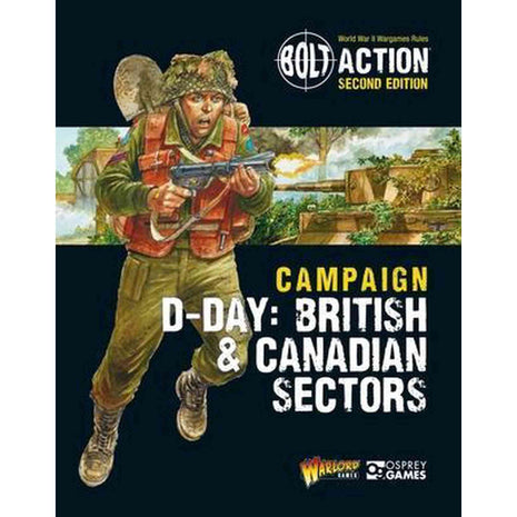 D-Day British & Canadian Sectors voor Bolt Action - boeken rulebook schaal 1:58 miniatuur