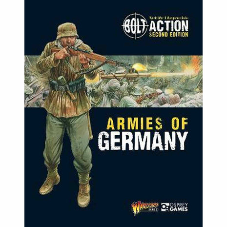 Dit is een foto van het spel Armies Of Germany V2 - Bolt Action te koop bij Speldorado Spellenwinkel Delft