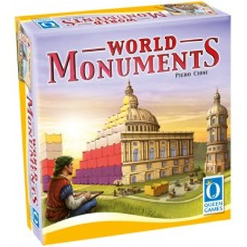 World Monuments Bordspel Queeng (En,Fr,De), 795261 van Handels Onderneming Telgenkamp te koop bij Speldorado !
