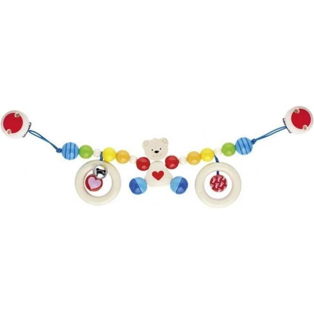 Kinderwagenketting Hartenbeer Met Clips, 736850 van Gollnest & Kiesel te koop bij Speldorado !