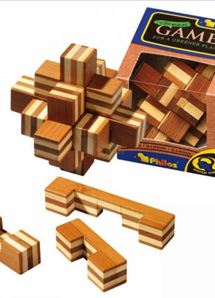 Dit is een foto van het spel Sterpuzzel, Bamboe te koop bij Speldorado Spellenwinkel Delft