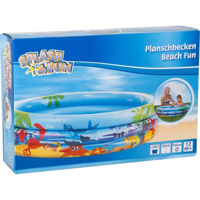 Opblaasbad Beach Fun 140Cm, 77703462 van Vedes te koop bij Speldorado !