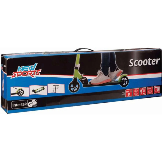 Scooter Grün/Schwarz, 125Mm, Abec7 - New Sports, 73421993 van Vedes te koop bij Speldorado !