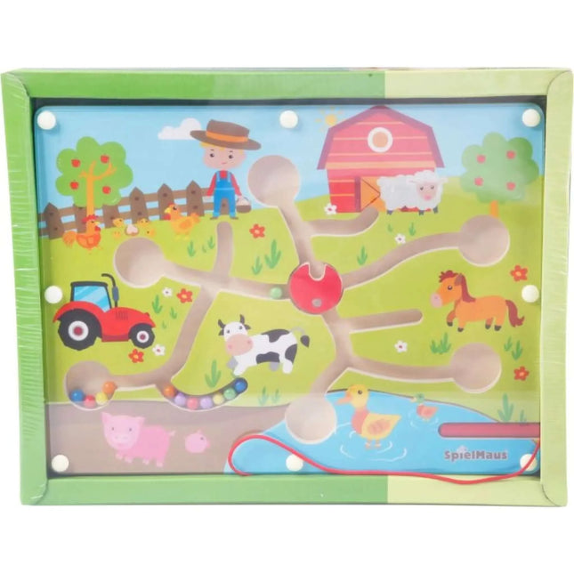 Kogel Labyrint Met Magnetisch Potlood, Farm, 60714711 van Vedes te koop bij Speldorado !