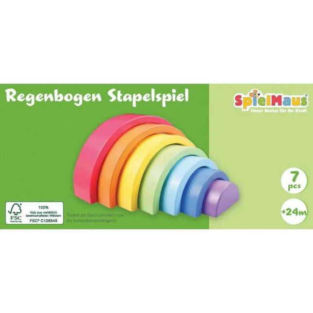 Stapelspel Regenboog, 40806687 van Vedes te koop bij Speldorado !