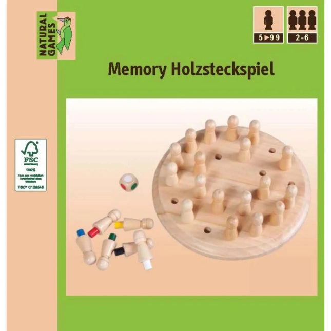 Houten Geheugenspel, 61434267 van Vedes te koop bij Speldorado !