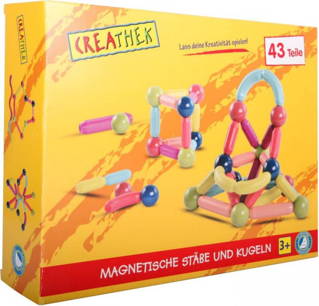 Magnetische Staven En Ballen, 43 Delen, 63018457 van Vedes te koop bij Speldorado !