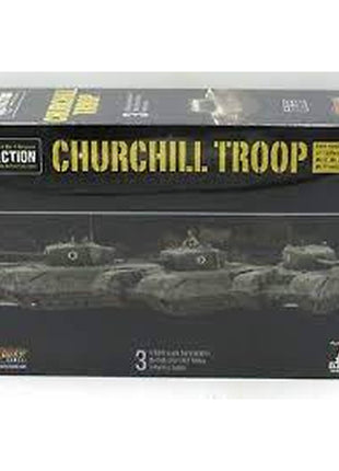 Churchill Troop voor Bolt Action - engelsen vehicle schaal 1:58 miniatuur
