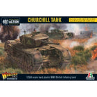 Churchill Infantry Tank voor Bolt Action - engelsen vehicle schaal 1:58 miniatuur
