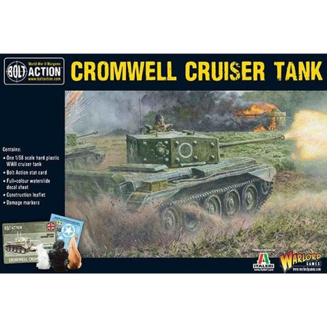 Cromwell Cruiser Tank voor Bolt Action - engelsen vehicle schaal 1:58 miniatuur