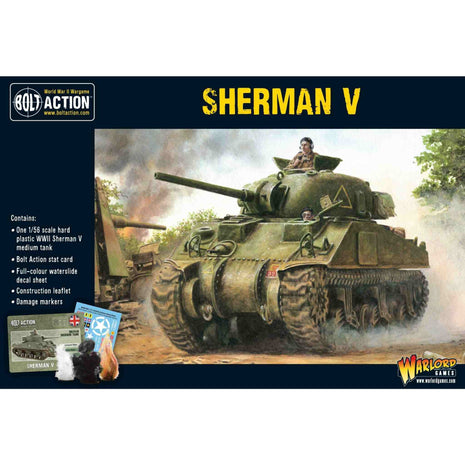 Dit is een foto van het spel Sherman V te koop bij Speldorado Spellenwinkel Delft