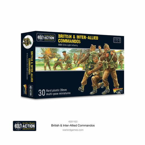 Bolt Action British & Inter-Allied Commandos - En, 402011022 van Warlord Games te koop bij Speldorado !