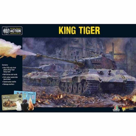 King Tiger voor Bolt Action - duitsers vehicle schaal 1:58 miniatuur