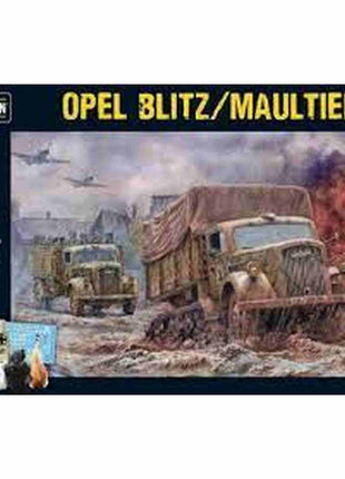 Opel Blitz/Maultier voor Bolt Action - duitsers vehicle schaal 1:58 miniatuur